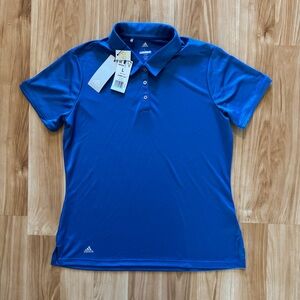 NEW- Adidas Golf Performance Polo Collared Shirt- UPF 50- Women’s Large